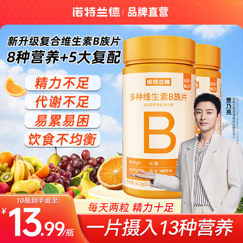 诺特兰德升级b族复合多种维生素