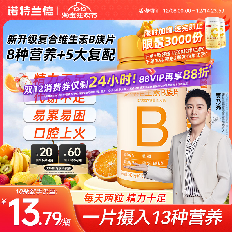 诺特兰德升级b族复合多种维生素