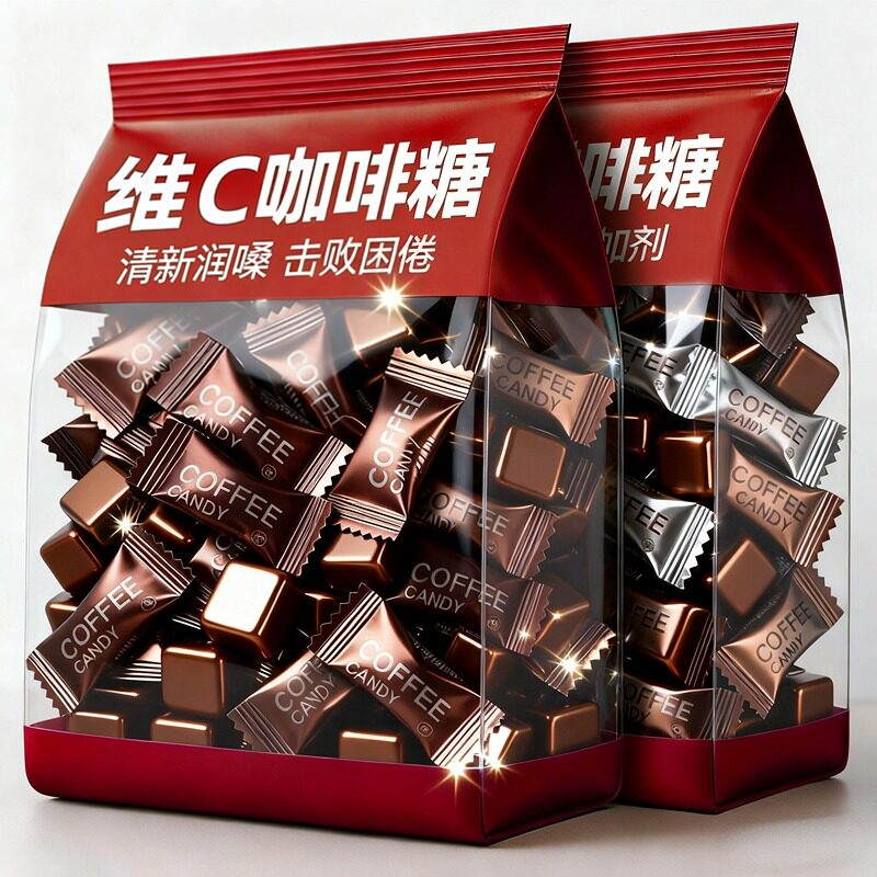 VC咖啡糖独立包装犯困提神润喉糖