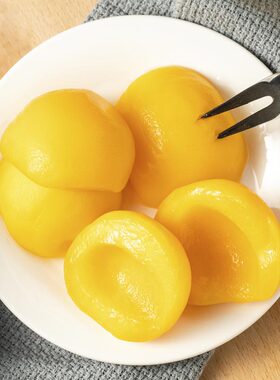 四00三工厂糖水黄桃罐头425g新鲜水果随身休闲食品公司团购礼品