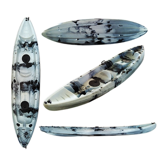 辰星CX皮划艇三人露营户外野营硬艇防撞钓鱼游船独木舟划艇团建