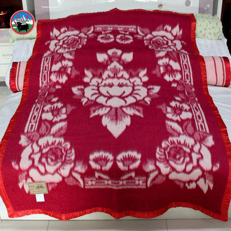 双虎羊毛毯单婚嫁加厚保暖秋冬空凋毯床老款垫床褥学生店毯,床上用品,羊毛被/驼毛被,淘宝优惠券,粉丝福利购,淘宝优惠卷