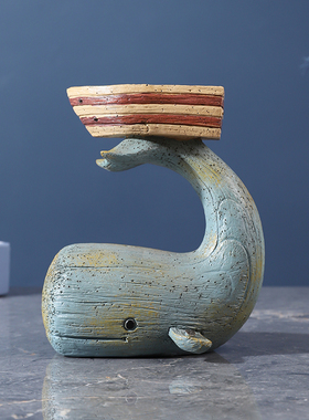 航海风桌面蜡烛烛台店铺装饰创意