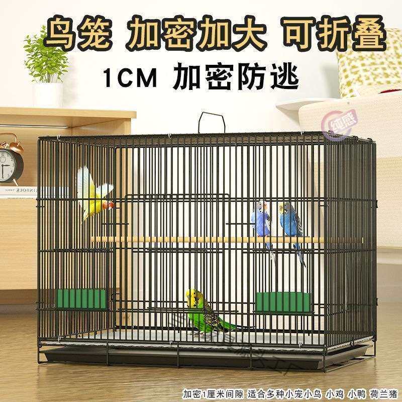 鸟笼子家用大号玄凤虎皮鹦鹉专用笼绣眼画眉小鸟笼子芦丁鸡鸽子笼