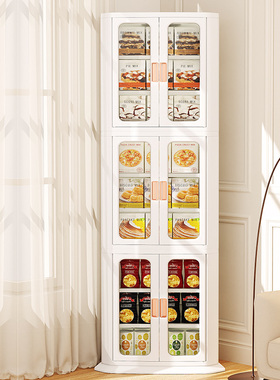 角柜墙角柜三角形置物架客厅斜角柜收纳箱墙角柜转角卧室厨房边柜