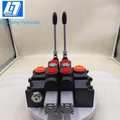 DCV140-140升高压深孔水井矿开山钻机行走合流船舶液压多路换向阀