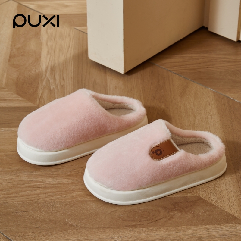 朴西雪愿情侣棉拖鞋新款加绒保暖