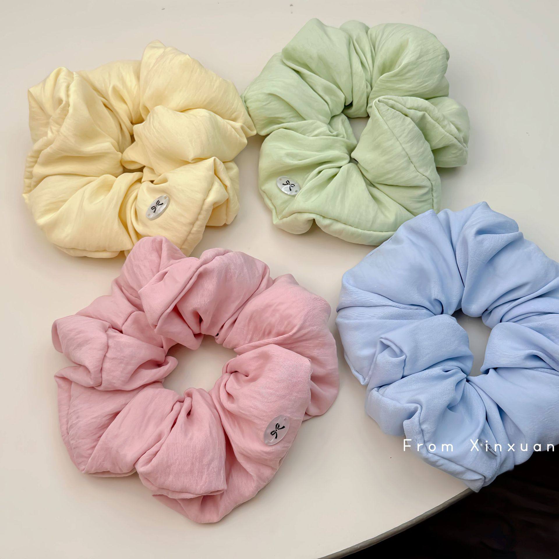 韩系奶油泡芙柔软充棉大肠发圈2026新款春日甜美小清新扎马尾头绳,饰品/流行首饰/时尚饰品新,发饰,淘宝优惠券,粉丝福利购,淘宝优惠卷