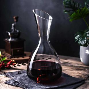 创意水晶玻璃红酒醒酒器家用分酒器葡萄酒个性 酒壶套装 欧式