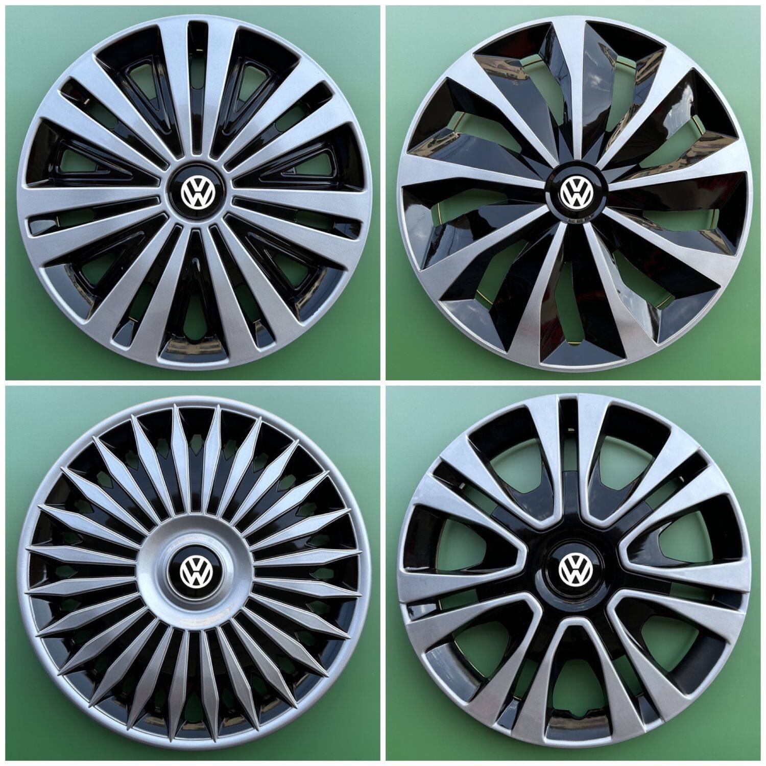 大众新桑塔纳捷达轮毂罩波罗POLO志俊3000轮毂盖14寸改装车轮盖罩