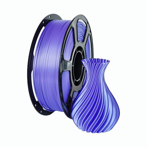 普菲3D打印耗材PLAsilk丝绸PLA1KG3D打印机PLA单色丝绸紫专用