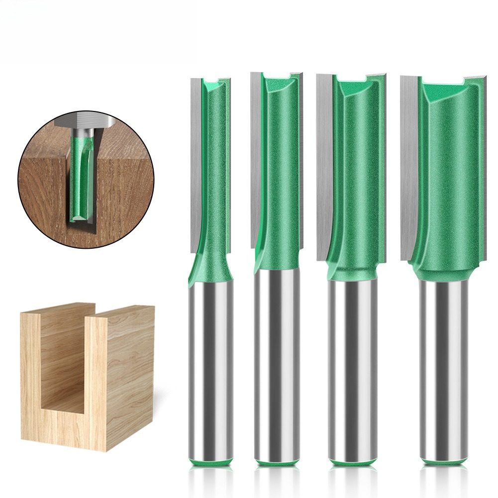 8柄双刃直刀开槽刀3-25mm直刀钨钢刀头修边机机刀头外贸出口刀头