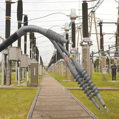 35KV高压风力发电冷缩电缆终端头W/NLS户内外单三芯附件绝缘套管