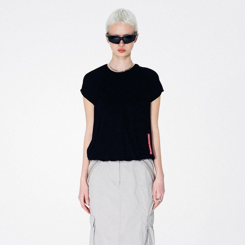 SCULPTOR短袖抽绳打底夏季新款