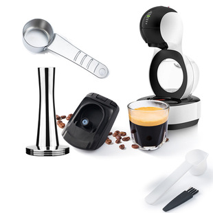 兼容多趣酷思可重复使用咖啡胶囊转换托罗密欧可加粉胶囊托