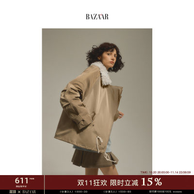 孟子义同款羊羔毛外套