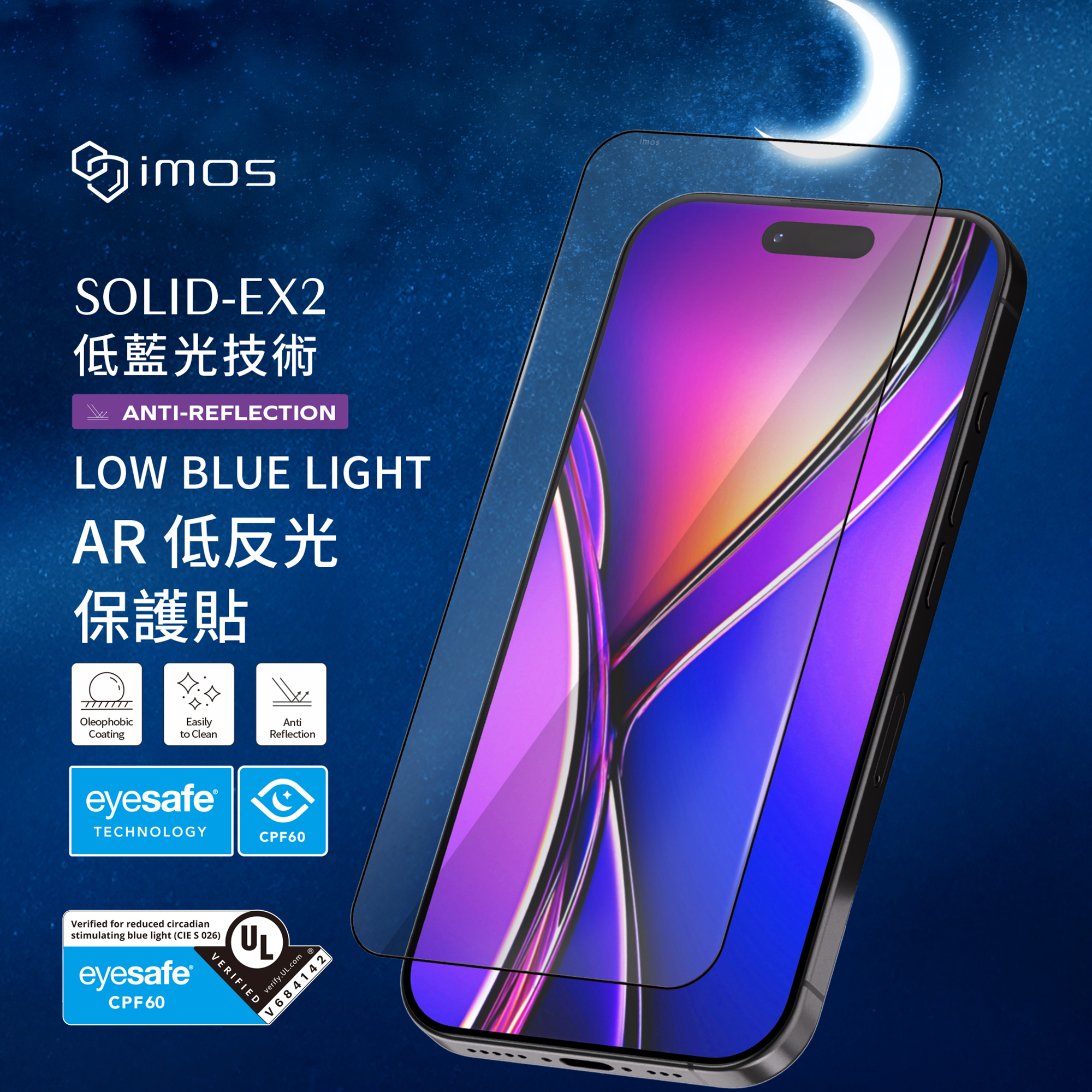 AR抗反光CPF60低蓝光护眼荧幕贴