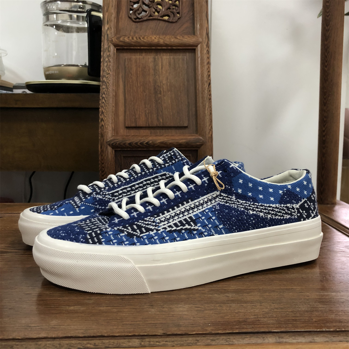 Old Skool 36 OTW 联名蓝色红色编织高端支线复古休闲板鞋男女鞋