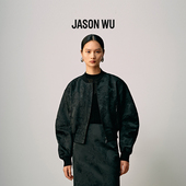 短款 提花飞行员上衣外套夹克女 秋冬新款 董洁同款 JASON