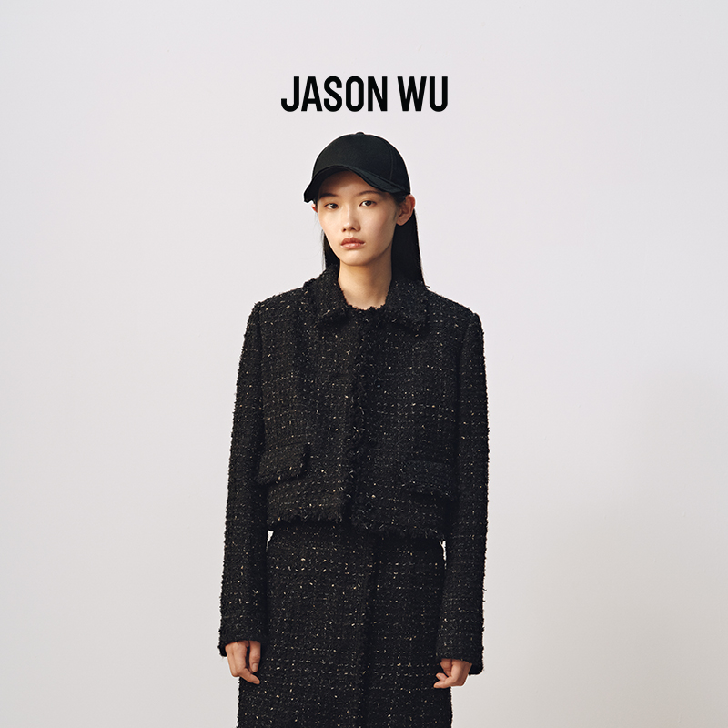 JASONWU通勤短外套小香风