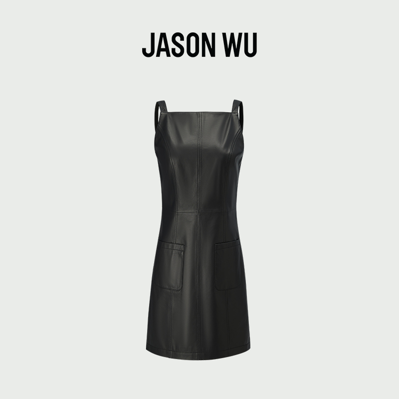 jasonwu吊带羊皮羊皮