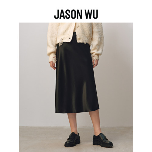 jasonwu中长通勤半身裙
