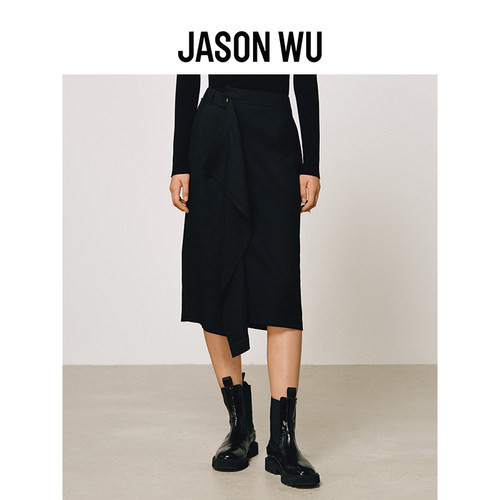JASONWU适中不规则裙型通勤