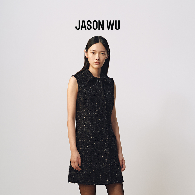 JASONWU通勤小香风连衣裙