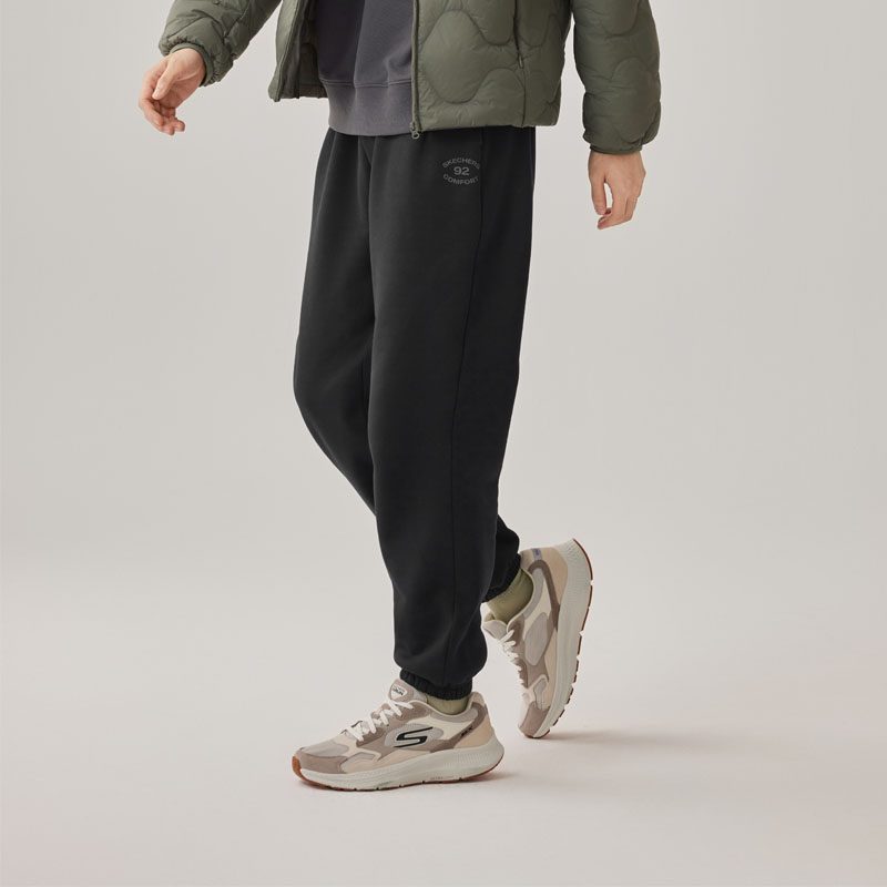Skechers斯凯奇男加绒休闲长裤