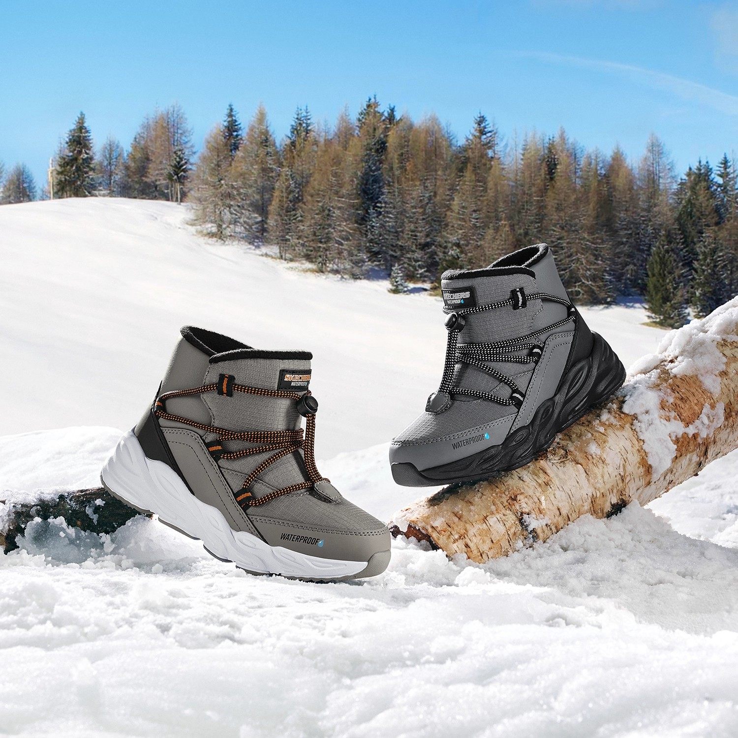 Skechers斯凯奇儿童冬靴秋冬男童防风防水保暖高帮雪地靴406385L,运动鞋new,童鞋/青少年鞋,淘宝优惠券,粉丝福利购,淘宝优惠卷