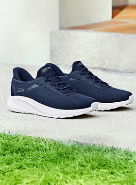 Skechers斯凯奇男鞋秋冬耐磨厚底运动休闲鞋舒适回弹健步鞋118303