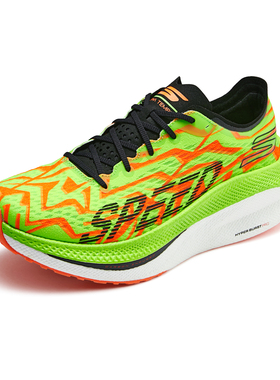 Skechers斯凯奇新款男士时尚专业跑步鞋舒适透气竞速运动鞋246063
