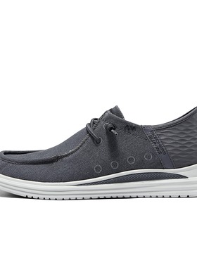 Skechers斯凯奇秋冬款男士舒适一脚蹬运动鞋轻质回弹休闲鞋232940