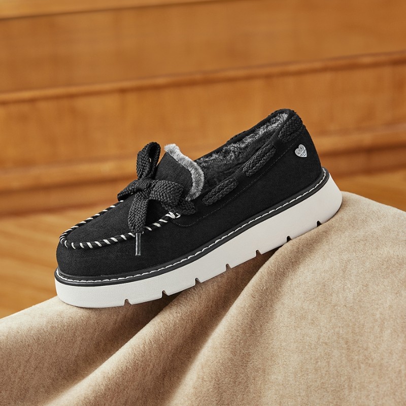 Skechers斯凯奇奶贝鞋春季新款女子时尚保暖轻盈厚底乐福鞋114765,运动鞋new,运动休闲鞋,淘宝优惠券,粉丝福利购,淘宝优惠卷