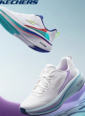 Skechers斯凯奇女鞋秋冬新款时尚缓震跑步鞋舒适支撑运动鞋129002