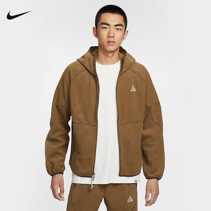 NIKE耐克男子AGG外套户外休闲连帽运动保暖男针织夹克HJ2461-235,运动服/休闲服装,运动茄克/外套,淘宝优惠券,粉丝福利购,淘宝优惠卷