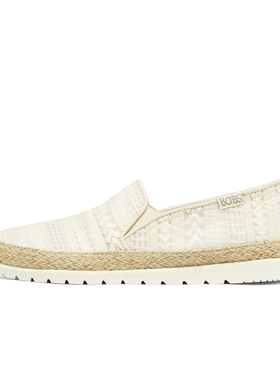 Skechers斯凯奇女鞋秋冬季一脚蹬防滑透气渔夫鞋耐磨休闲鞋113237