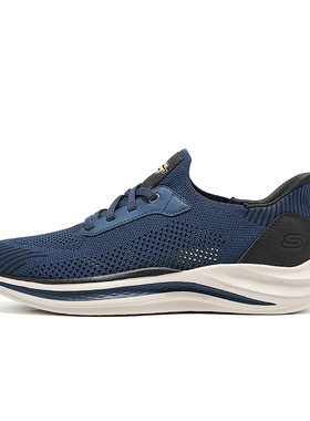 Skechers斯凯奇男鞋夏季一脚蹬闪穿鞋防滑耐磨休闲运动鞋211086