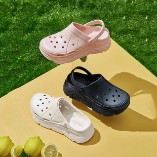 Skechers斯凱奇新款 百搭休閑涼鞋 女輕便舒適透氣洞洞鞋 111267 時尚