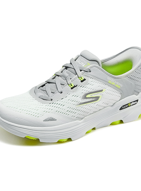Skechers斯凯奇运动男鞋气垫鞋缓震回弹跑步鞋透气舒适闪穿220645