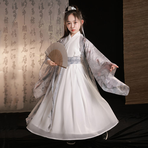 儿童魏晋风男童战神侠汉服