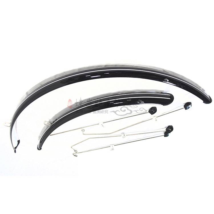 热销婕安特平把公路车挡泥板700C自行车ESCAPE全包泥瓦加长款泥除