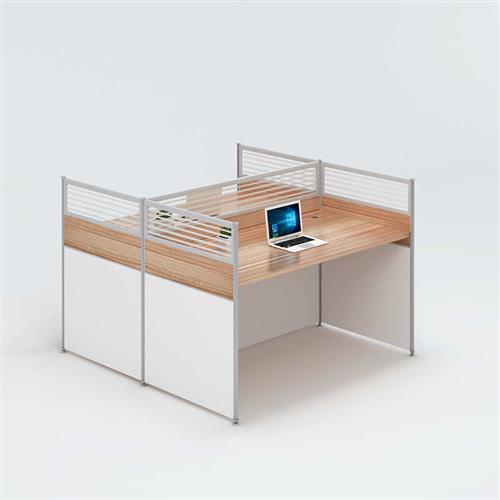 办公桌职员屏风桌员工桌卡位现代办公家具工作隔断办工桌椅组合