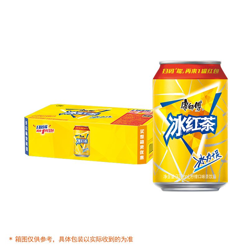冰红茶康师傅310ml*24
