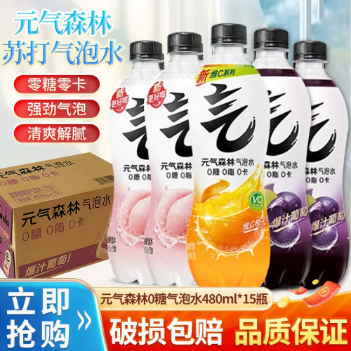 新日期元气森林气泡水480ml*15瓶