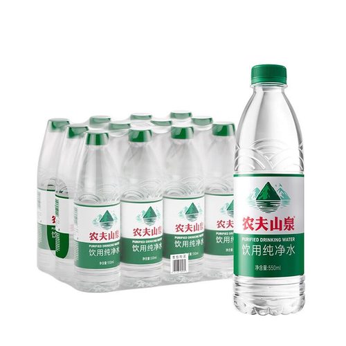 农夫山泉饮用纯净水550ml*12/24