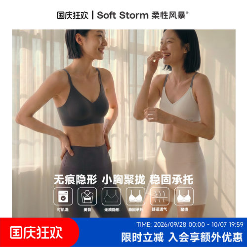 隐形无痕小胸聚拢内衣女士文胸