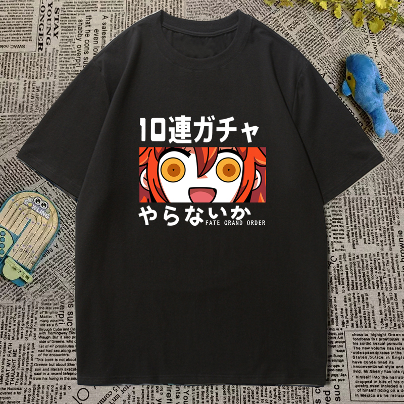 FGO咕哒子fate周边短袖T恤