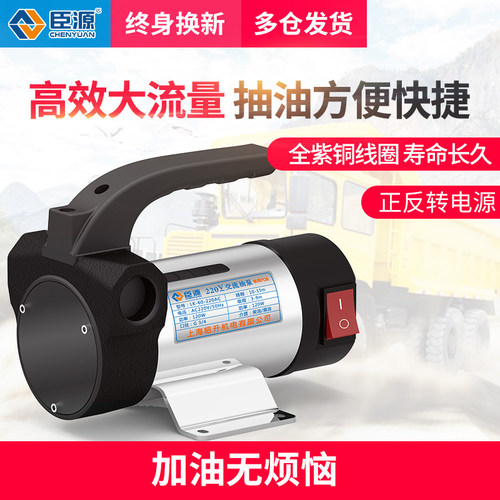 正反转电动油泵12V24V220V直流加油泵自吸泵手动抽油泵柴油泵