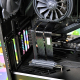 PCI PCIe4.0转接线90度角追风者支架太阳神 E4.0显卡延长线PCIe4